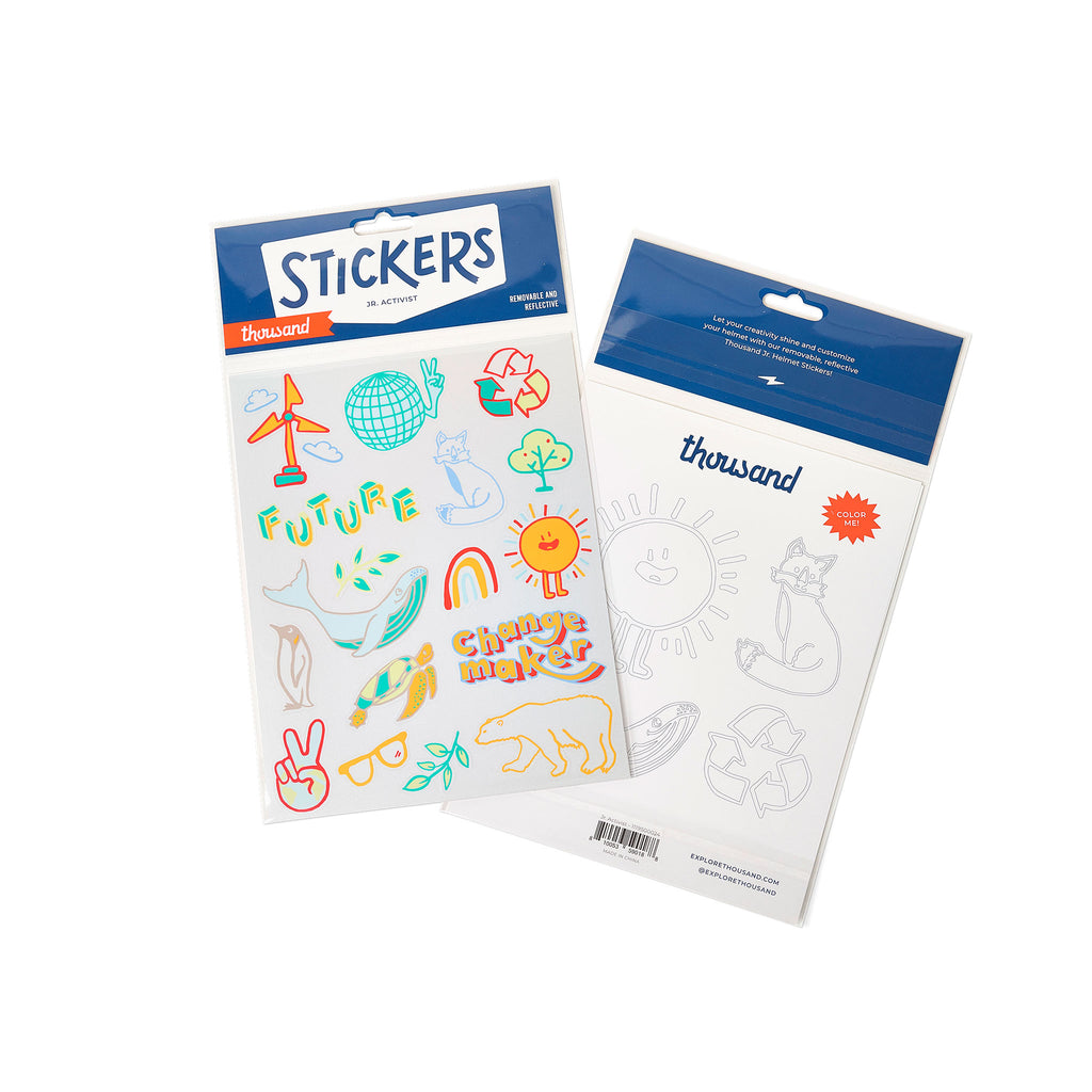 Stickers Reflectantes Cascos Thousand