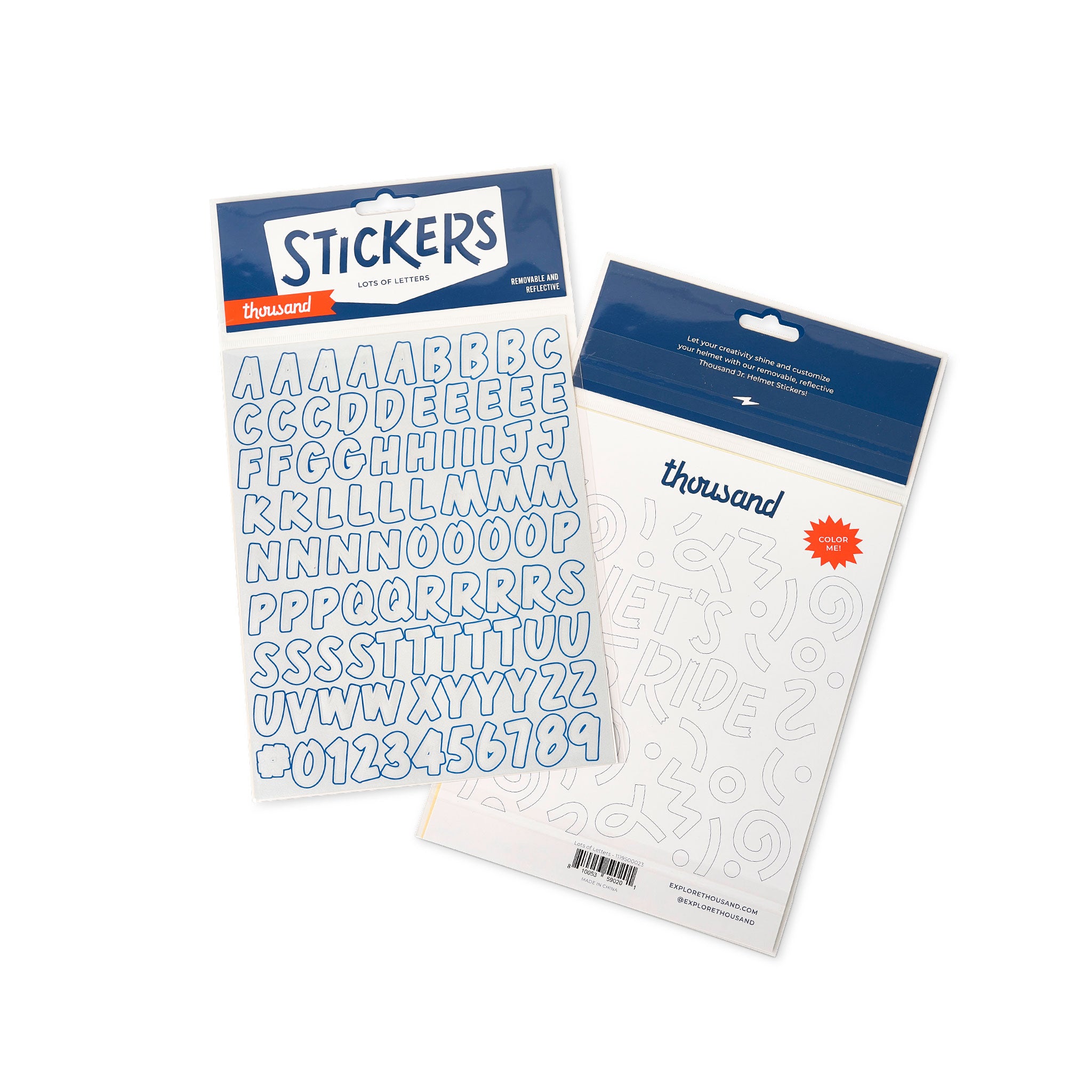 Stickers Reflectantes Cascos Thousand