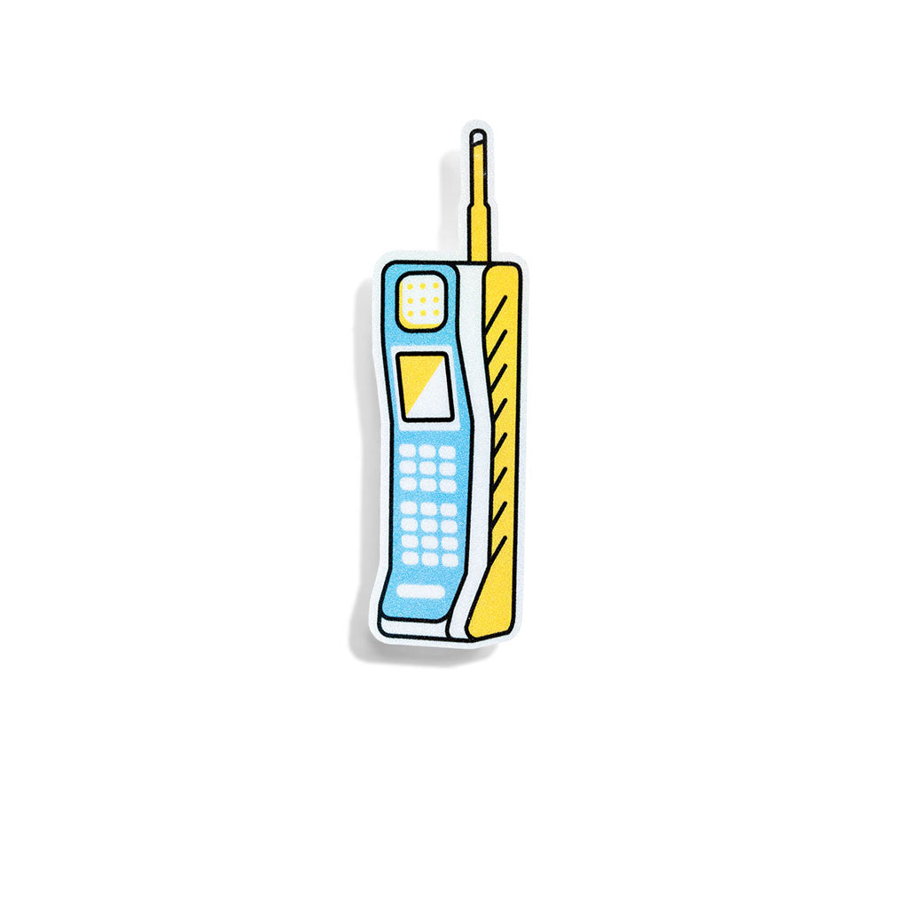 Sticker Reflectante Brick Phone - W&W Movilidad para tu ciudad